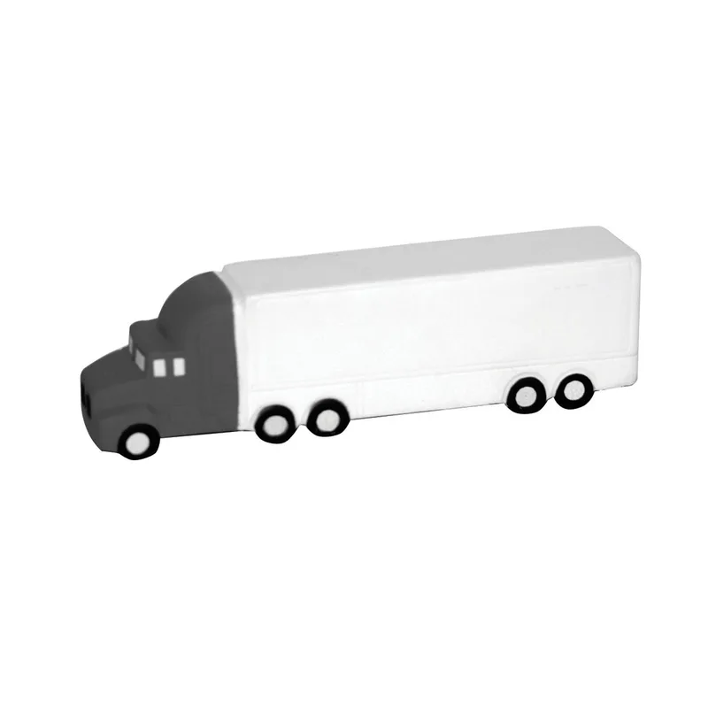 Stress Semi Truck White/Grey view 2