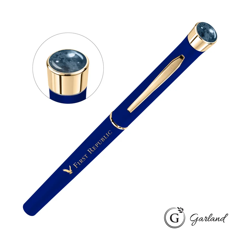 Matte Blue / Gold