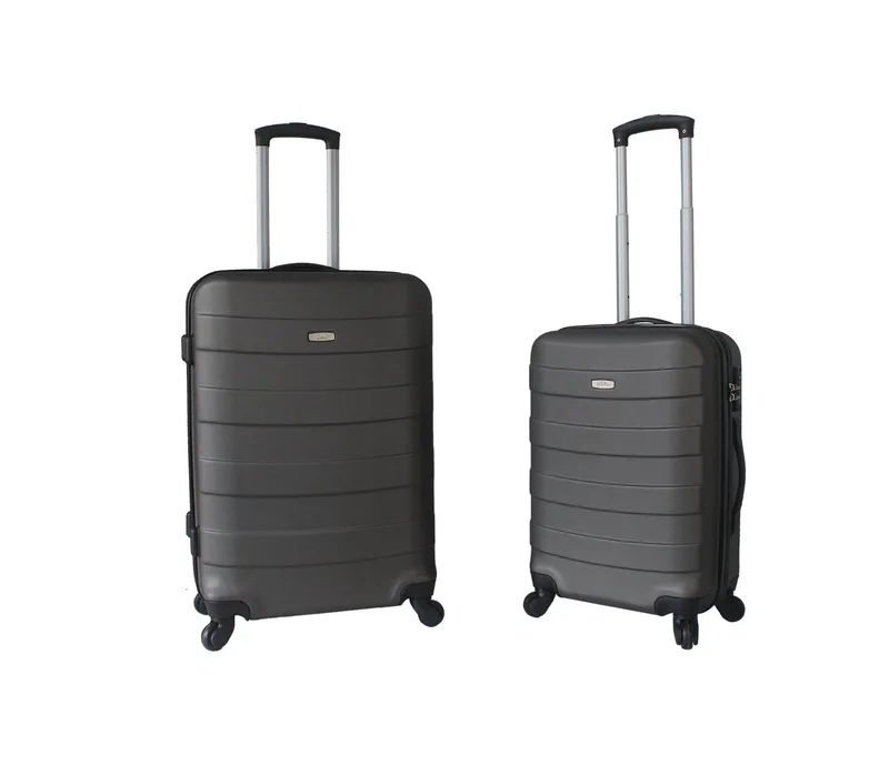 Triple Play Triple Play 2Pc Hardside Spinner Luggage Set