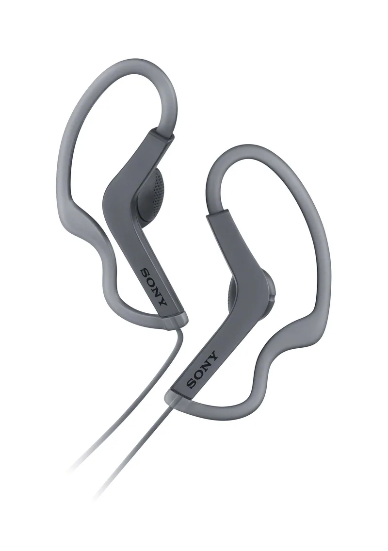 Sony As210 Sport Corded Earbuds Black