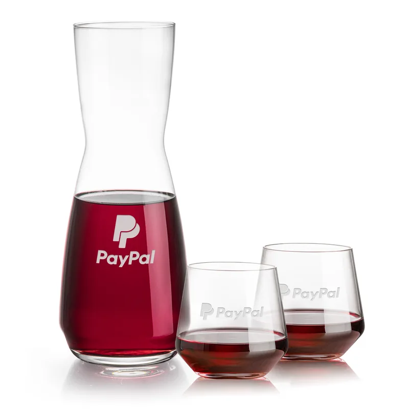 Carafe & 2 Stemless