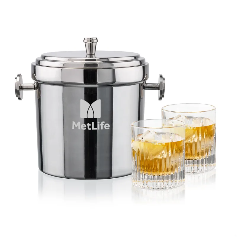Milano Bucket Set, Laser Engraving, Set of 3
