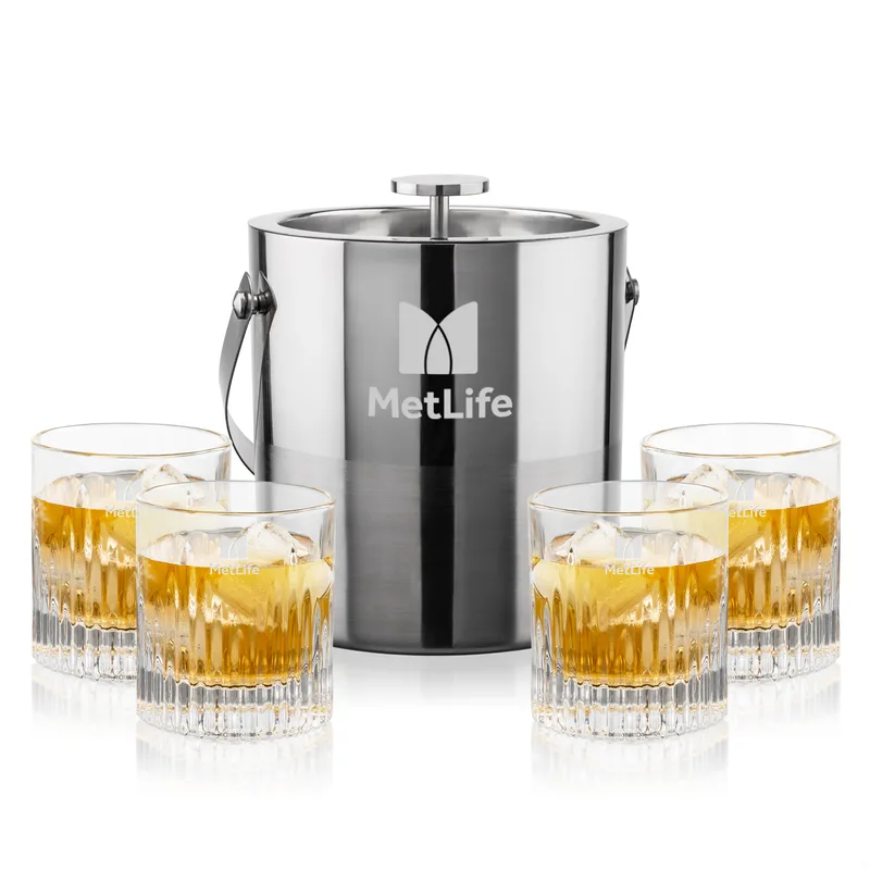 Catania Bucket Set, Laser Engraving, Set of 5