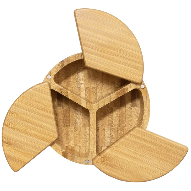 Trio Bamboo Salt Box view 2