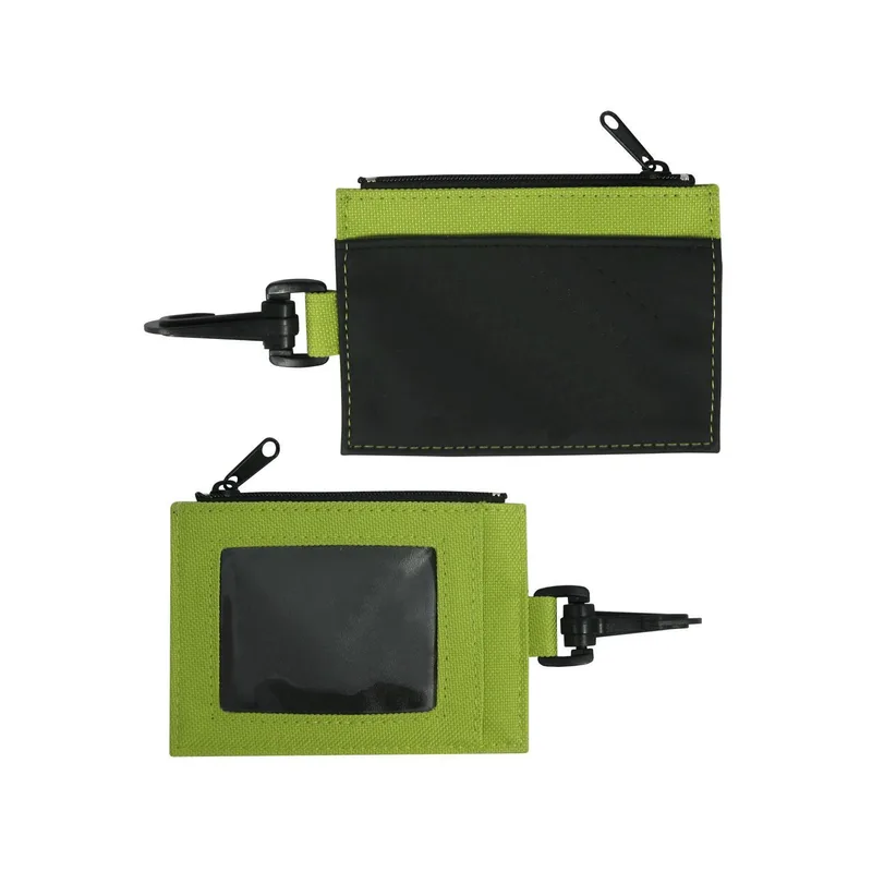 Zippered Id Wallet W/Clip view 7