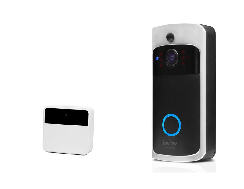 Bell+Howell Inview Video Doorbell W/Chime Accessory - Black