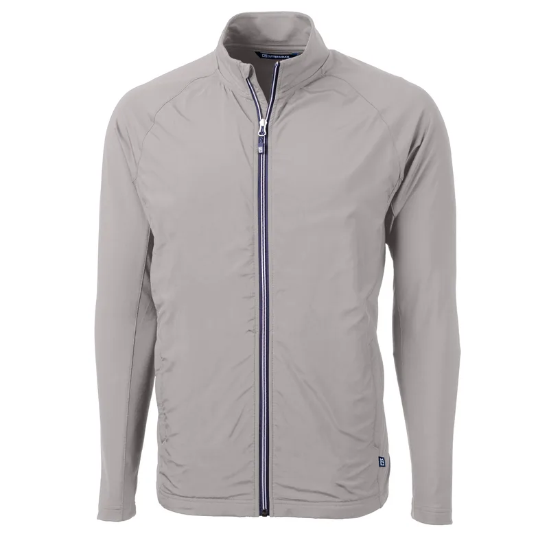 Cutter & Buck Adapt Eco Knit Hybrid Recycled Mens Big & Tall Full Zip Jacket view 3