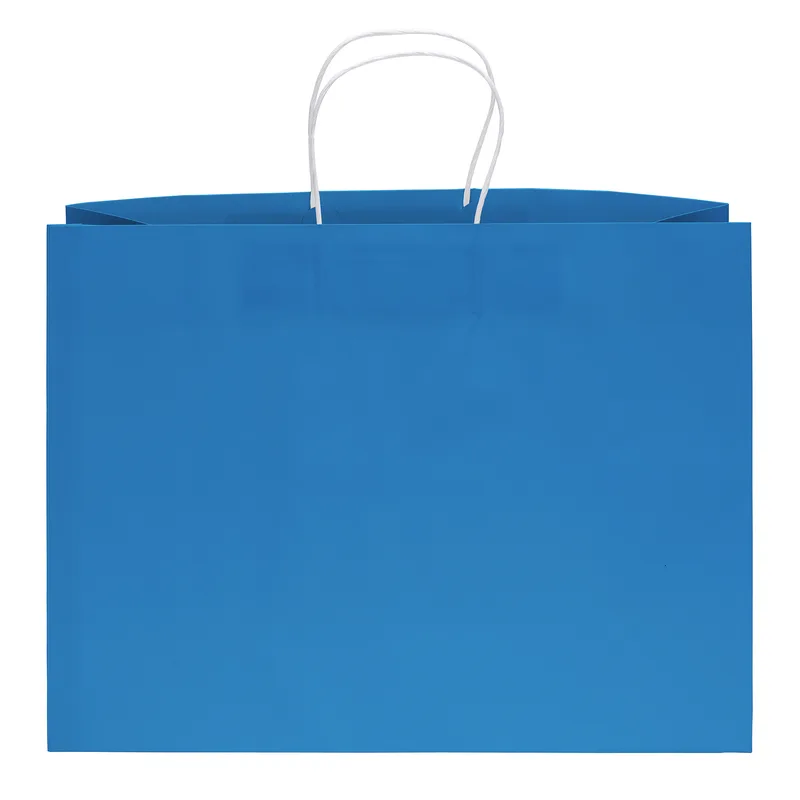 Brite Vogue Shopper - Flexo Ink Print (16" x 6" x 12") view 2