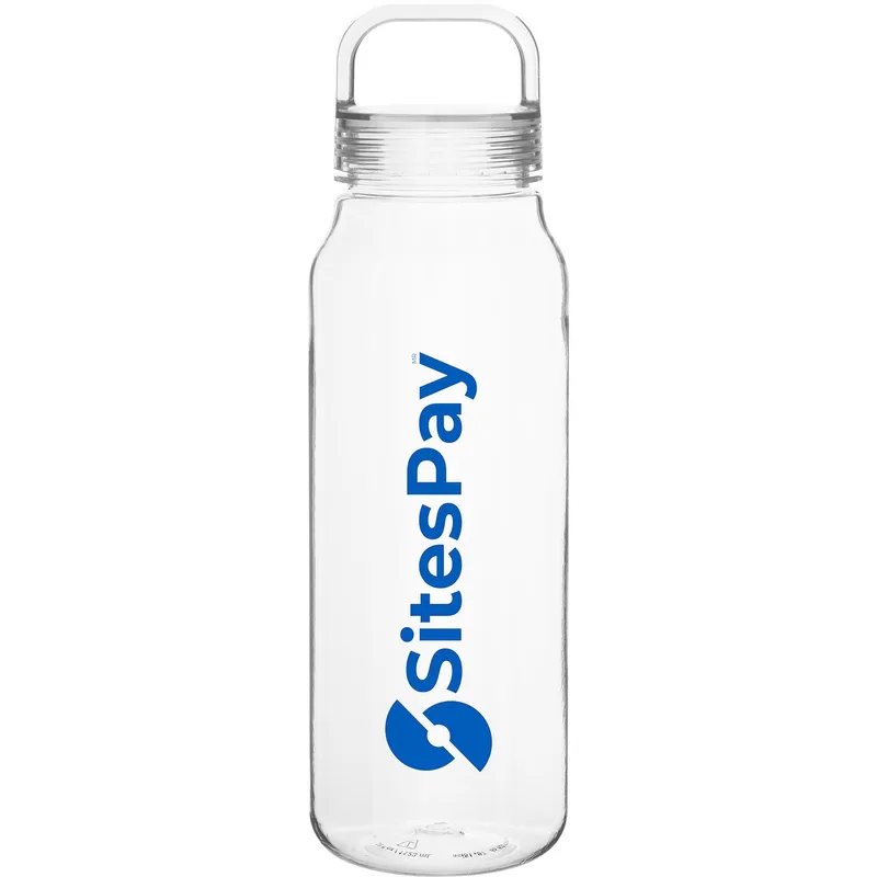 38 oz h2go Glint Water Water Bottle (Clear)
