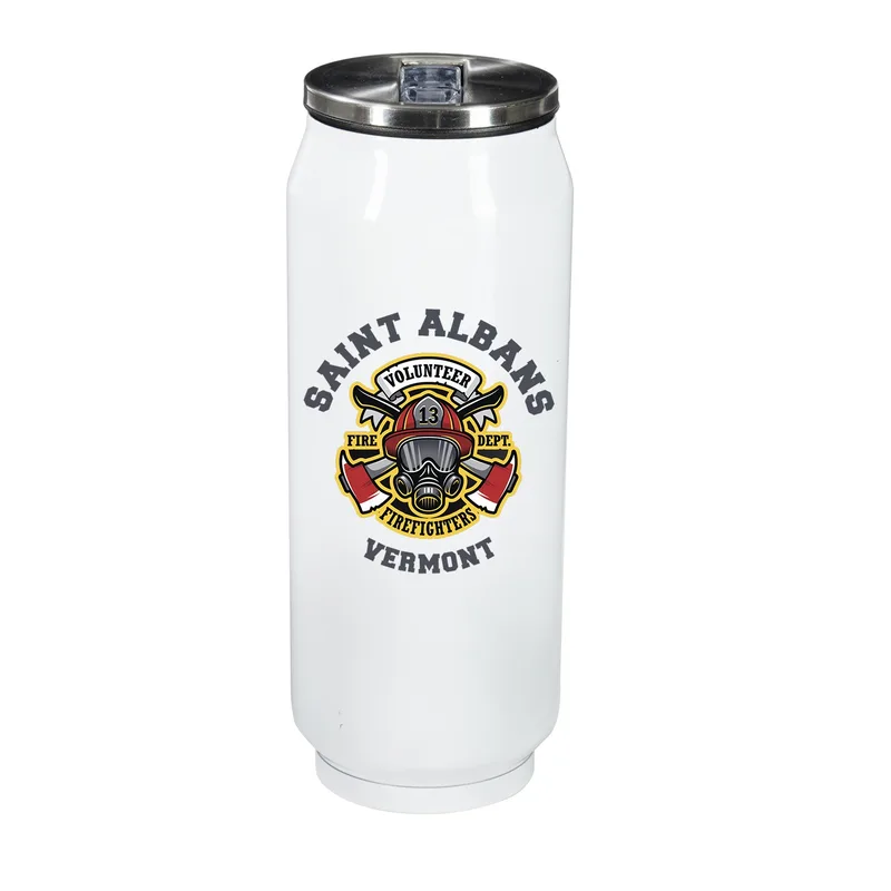 17 oz Vacuum Can with Straw view 6