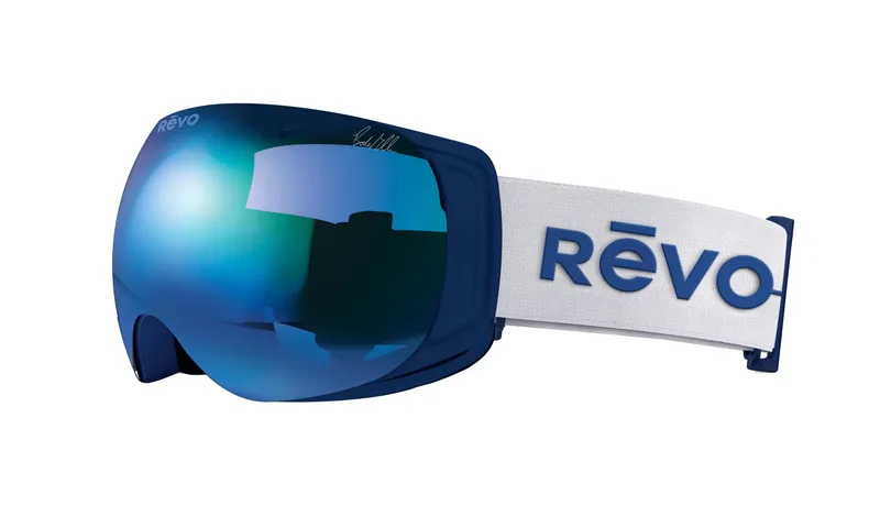 Revo Sunglasses Matte Navy Blue Bode Miller No. 5 Goggles w/Interchangeable Lens