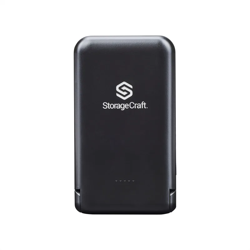 Elara, 10,000 mAh MagSafe Light-Up Power Bank with Folding Stand view 4