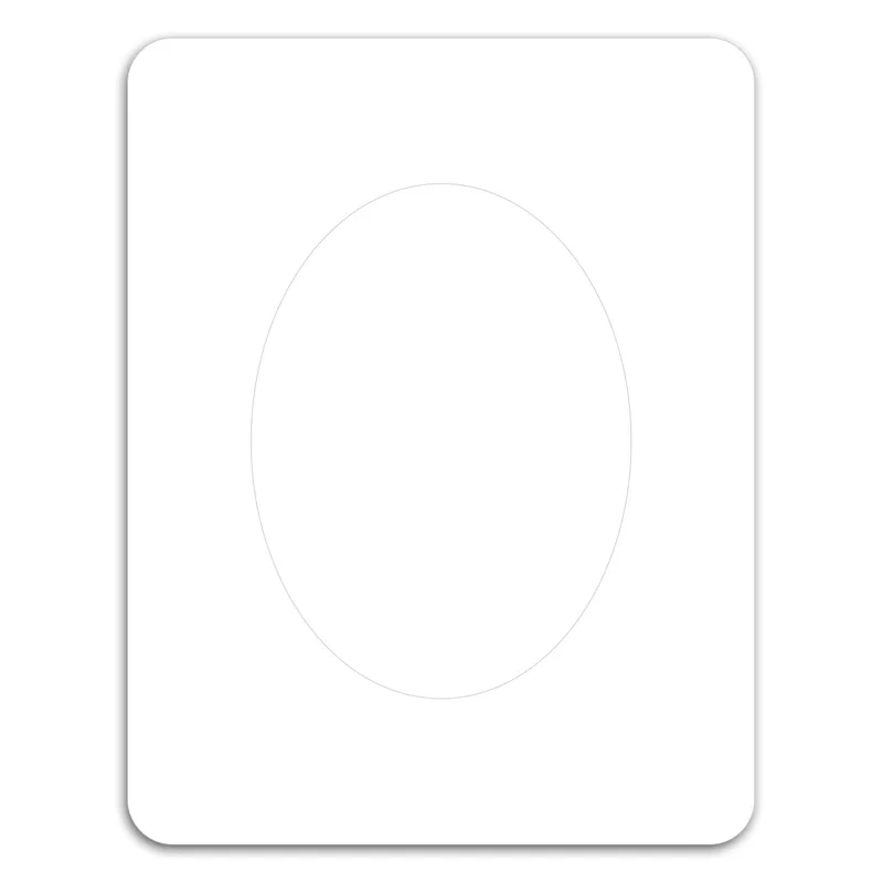 Oval Punch Out Picture Frame Magnet view 2