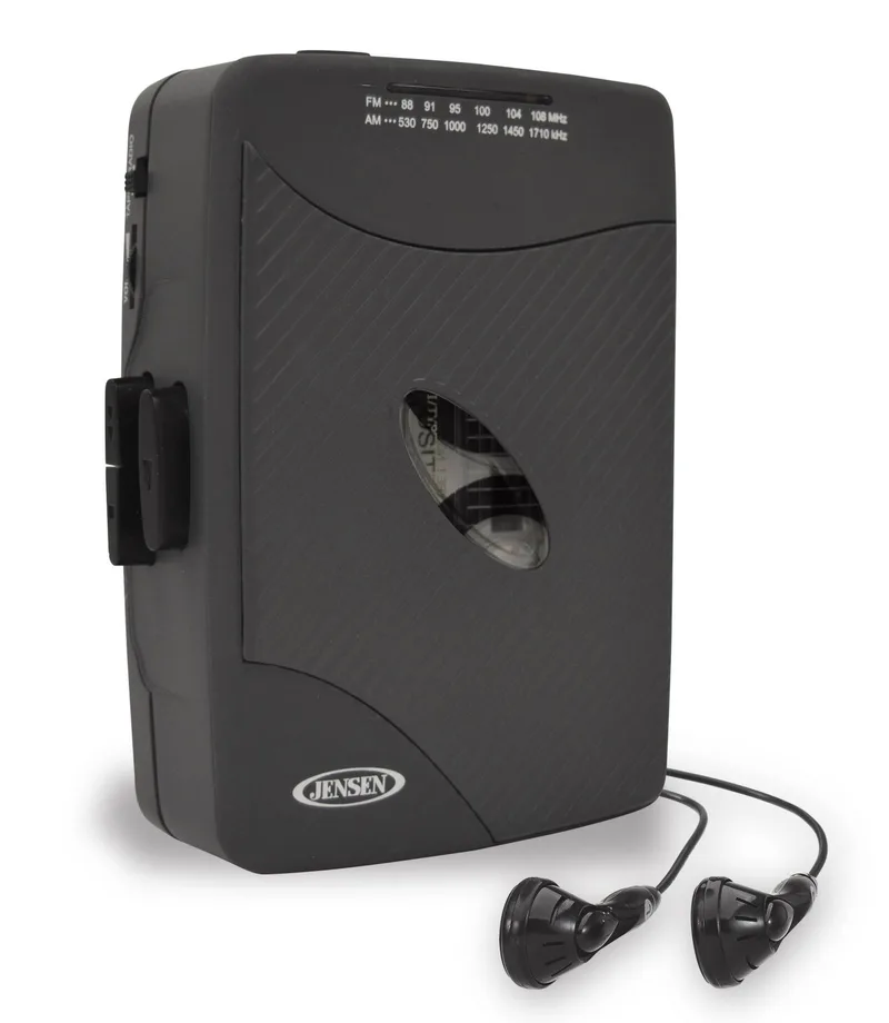 Jensen Audio Stereo Cassette Player w/Am/Fm Radio