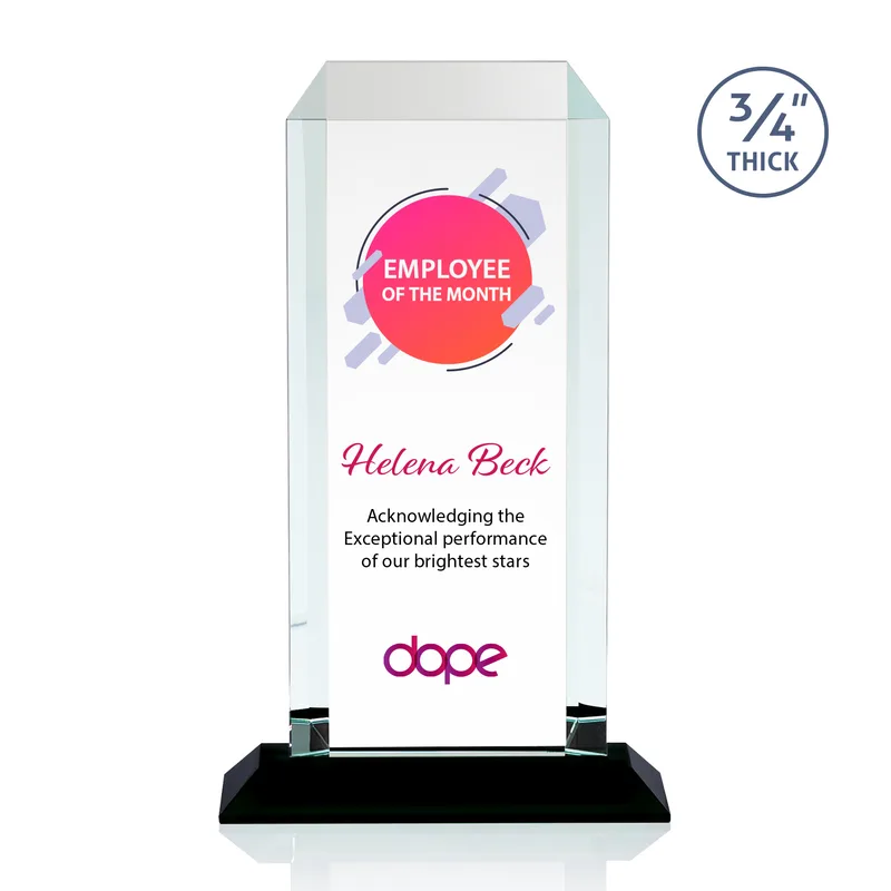 VividPrint™, Standard base, Black, 7" x 11.75" x 3"