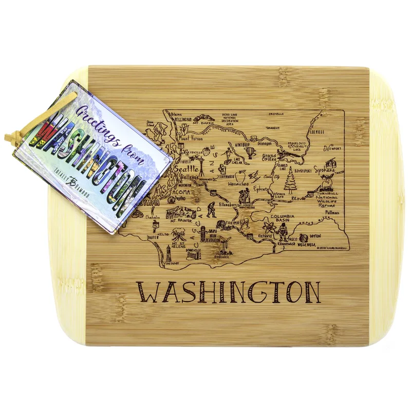 A Slice of Life Washington Serving & Cutting Board view 2