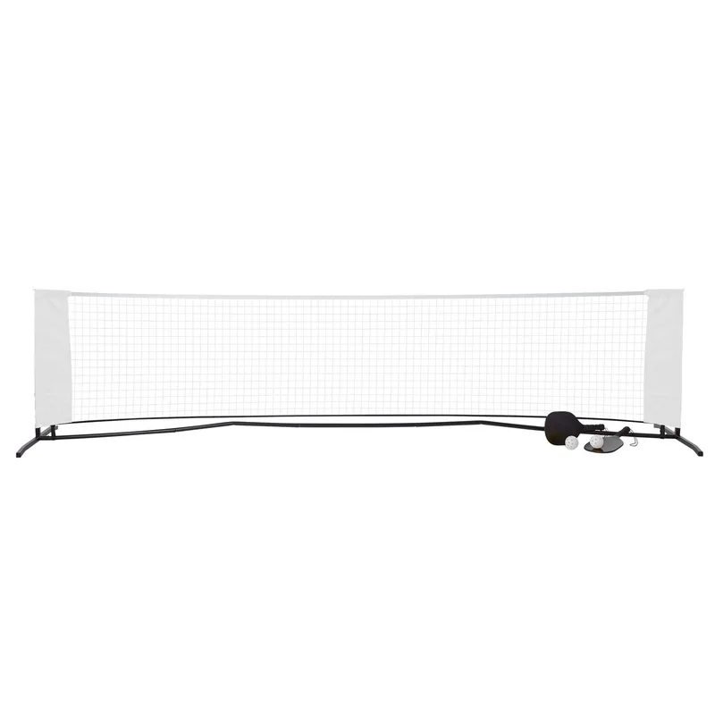 Pickleball Set Plus with Net, Double-Sided Paddles view 2