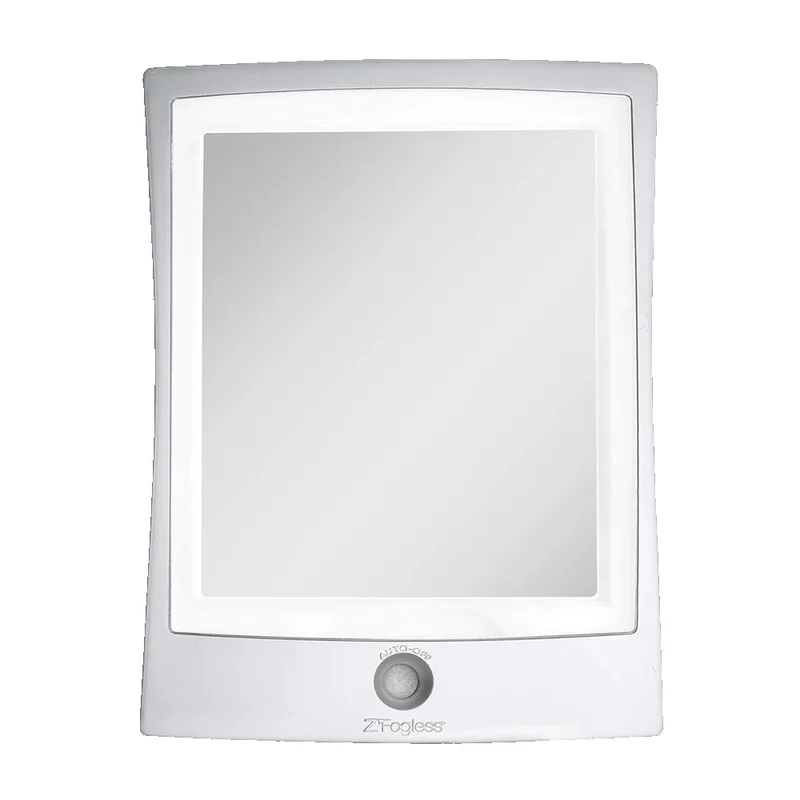 Zadro Fogless LED Light Shower Mirror - Silver