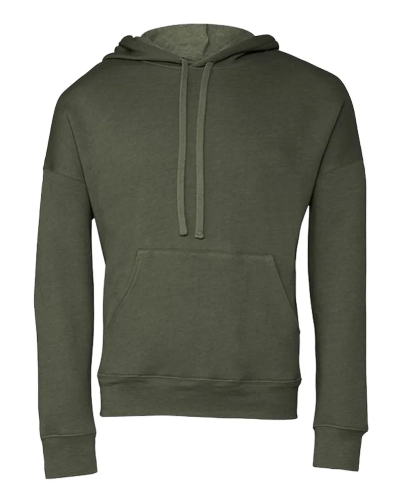 Bella+Canvas® Unisex Sponge Fleece Drop Shoulder Hoodie view 5