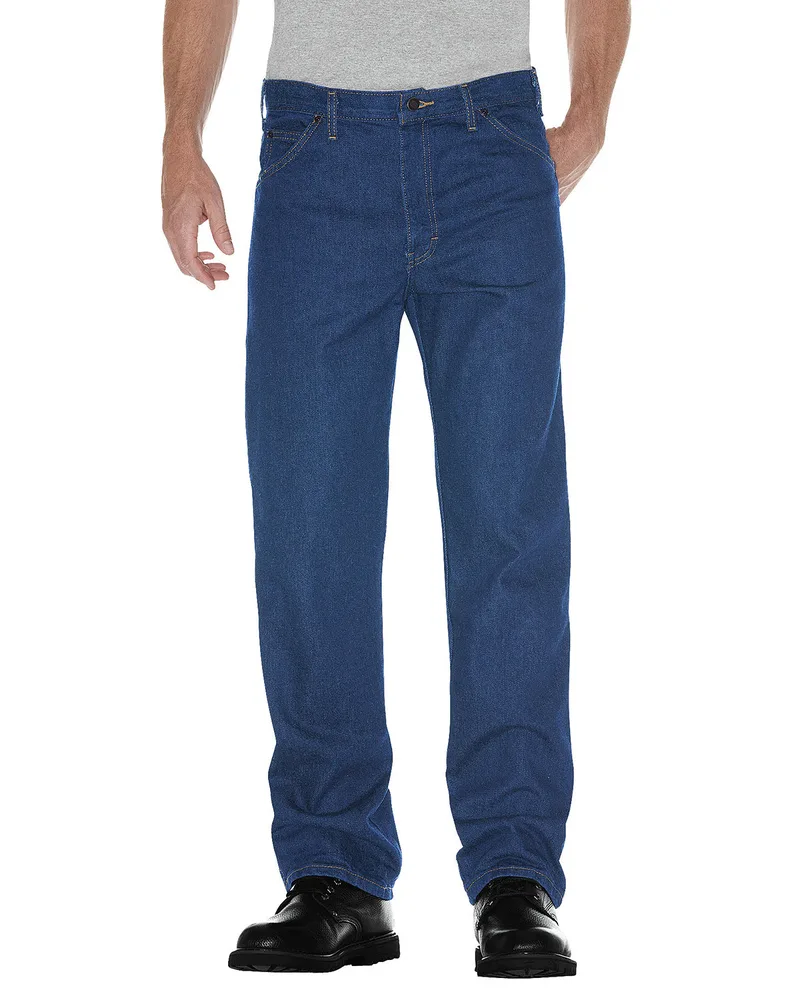 Williamson-Dickie Mfg Co Unisex Regular Straight Fit 5-Pocket Denim Jean Pant view 2
