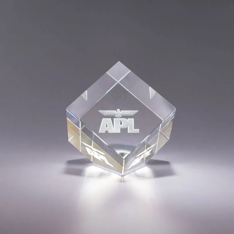 Plaza Crystal Paperweight