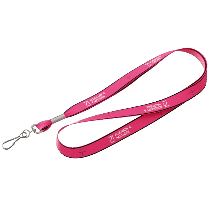 Recycled Polyester Rush Lanyard (36"x¾" - Domestically Produced) view 2