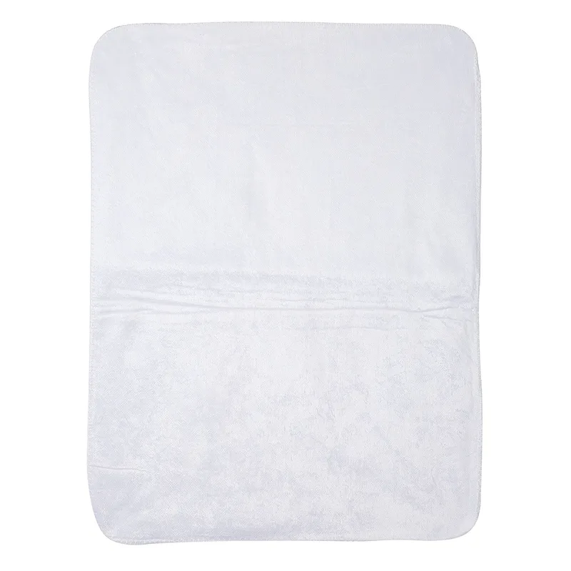 Micro-Mink Sherpa Plush Blanket 30" x 40" 430GSM - Full Color view 2