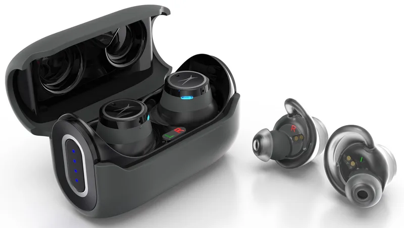 Altec Lansing Gray Hydrabuds Truly Wireless Bluetooth Earphones
