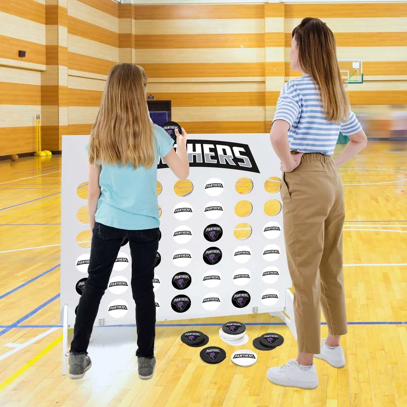Giant 4-In-A-Row, 42 Discs (Double-Sided) view 2