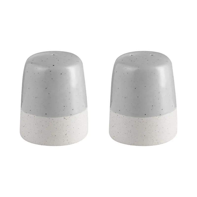 Blomus Sablo Ceramic Stoneware Salt And Pepper Shaker Set - Cloud White