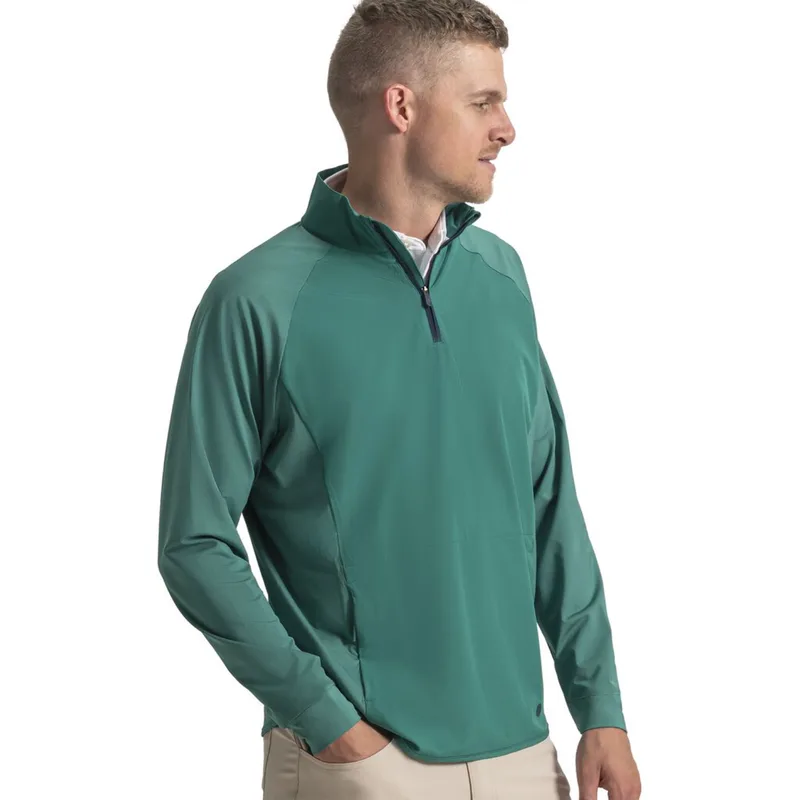 FootJoy® Water Repellant Tech Performance Mid-Layer Pullover view 6