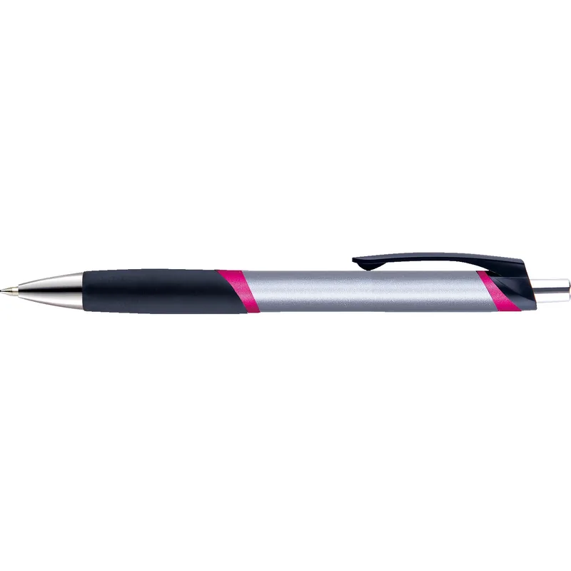 Silver/Black/Pink Blank Side View