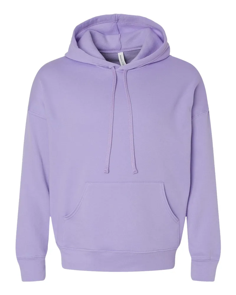 Bella+Canvas® Unisex Sponge Fleece Drop Shoulder Hoodie view 4
