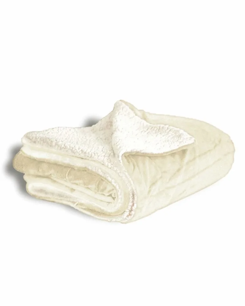 Alpine Fleece Micro Mink Sherpa Blanket view 5