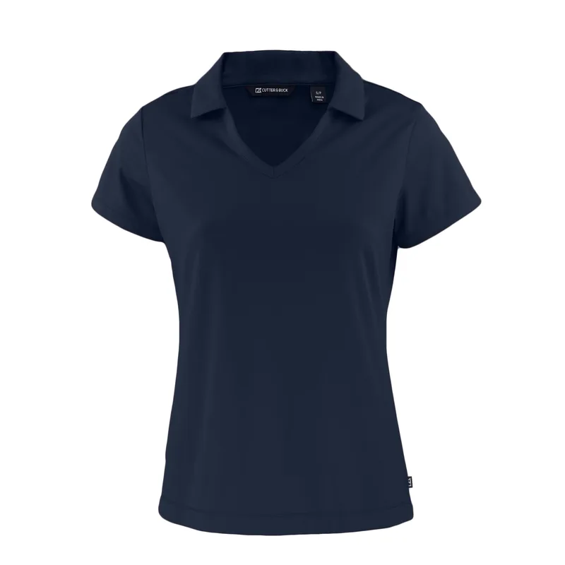 Cutter & Buck Daybreak Eco Recycled Womens V-neck Polo view 7