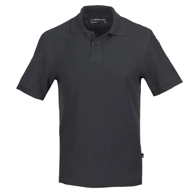 Men's American Giant Cotton Pique Classic Polo view 2