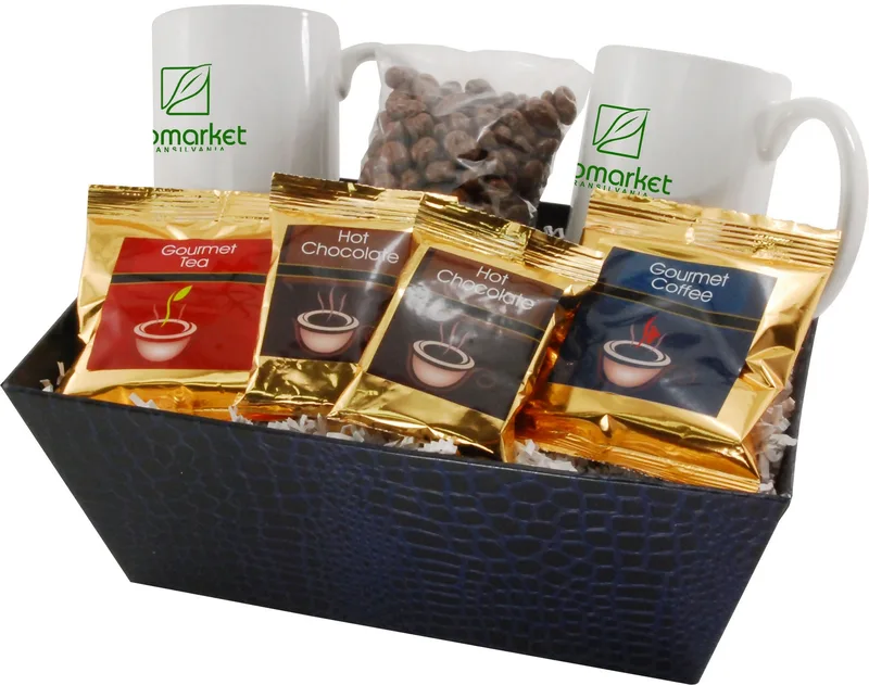 Tray w/ Mugs and Cashews