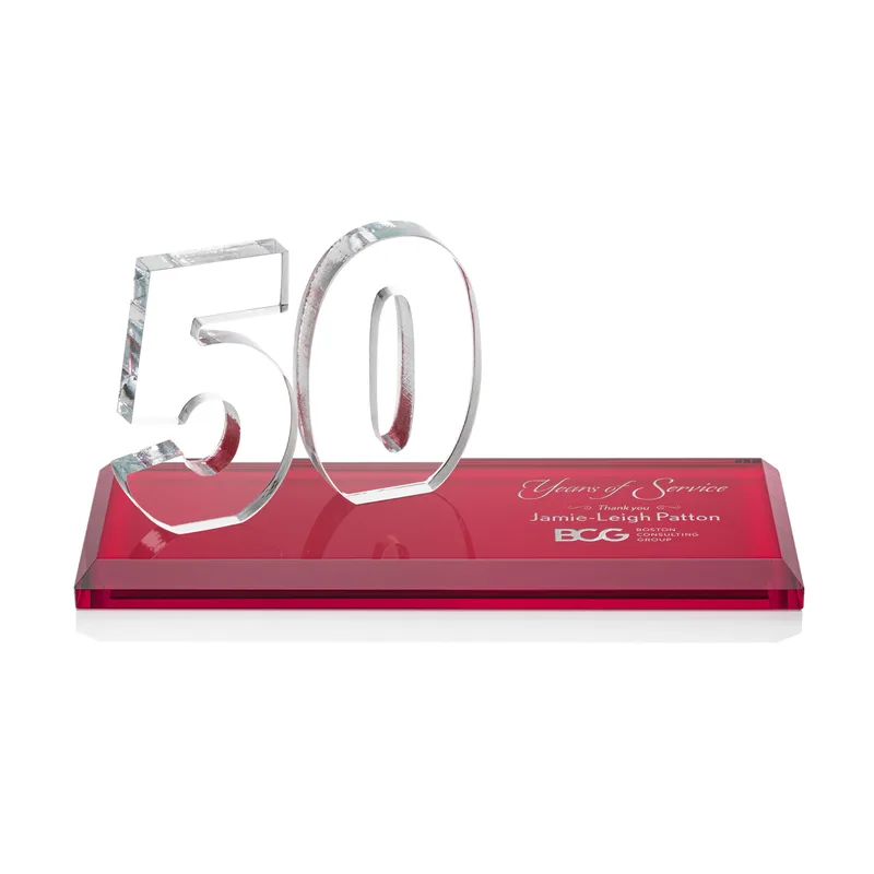 Deep Etch, Red, 50 Years