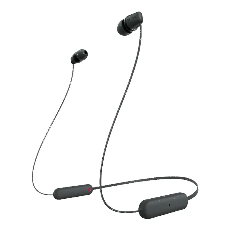 Sony WI-C100 Wireless In-Ear Headphones - Black view 2