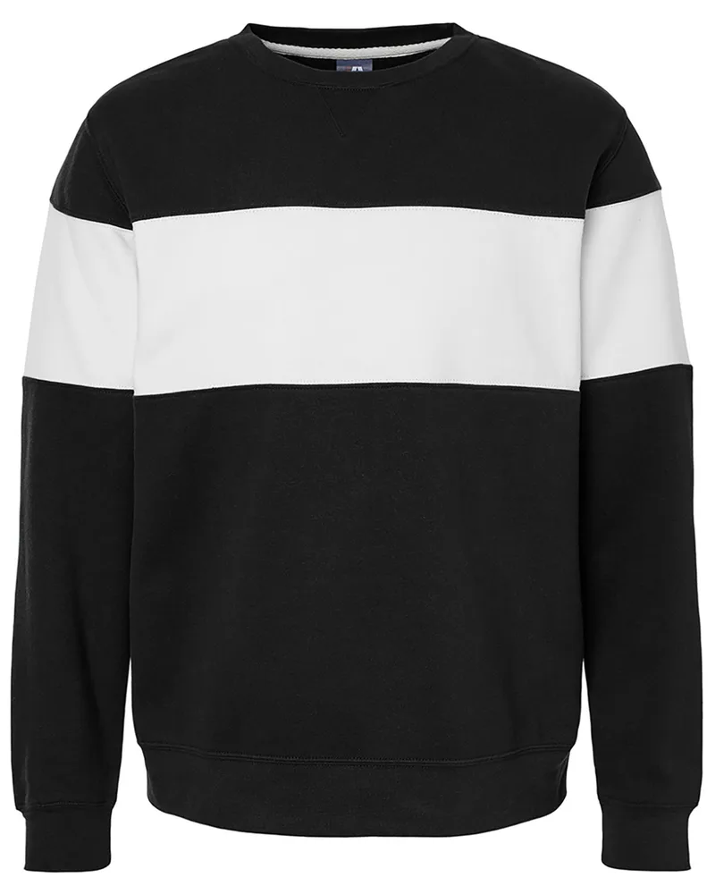 J AMERICA Unisex Varisity Fleece Crew