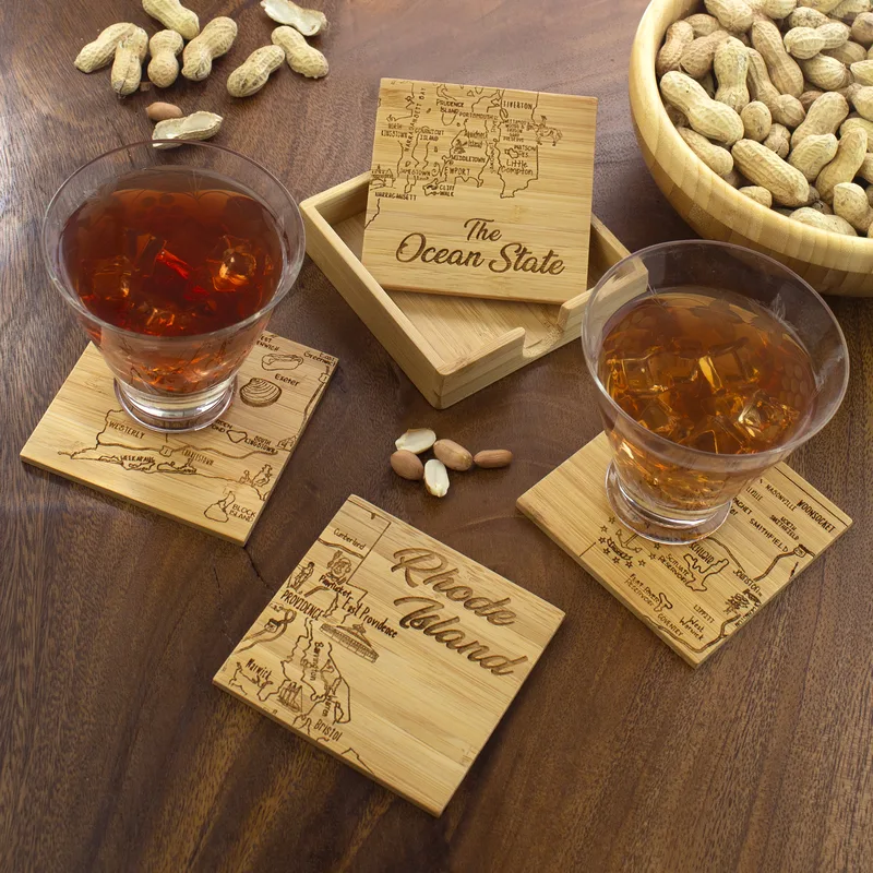 Rhode Island Puzzle Coaster Set view 2