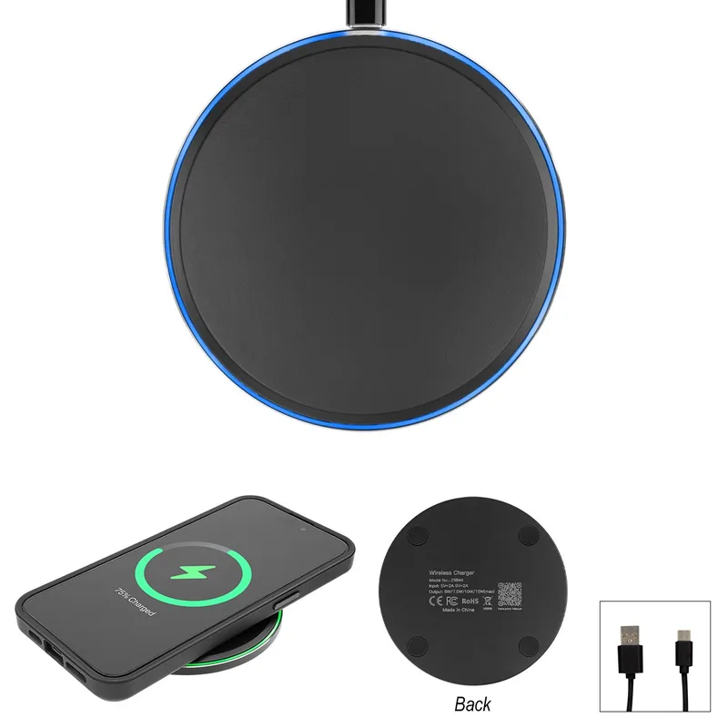 15w Slim Wireless Charging Pad view 3