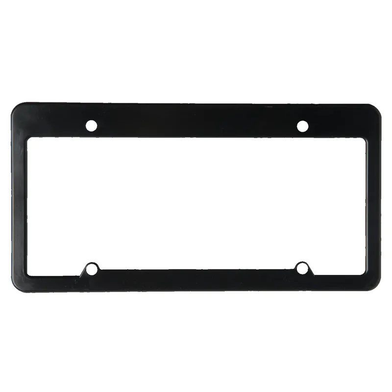 License Plate Frame w/ 4 Holes & Straight Top view 2