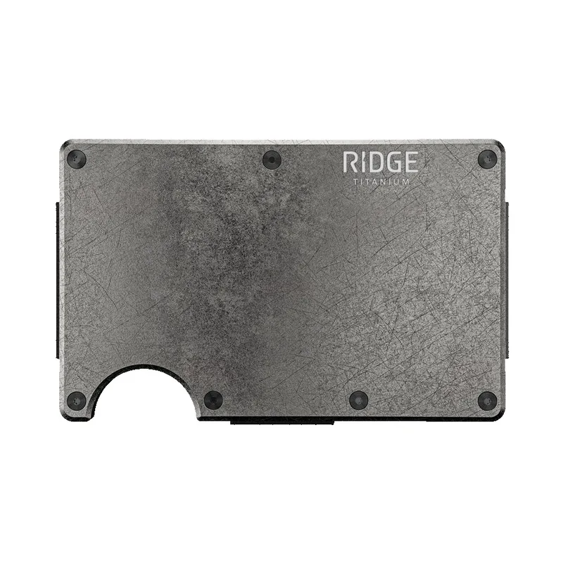 Ridge Stonewashed Money Clip