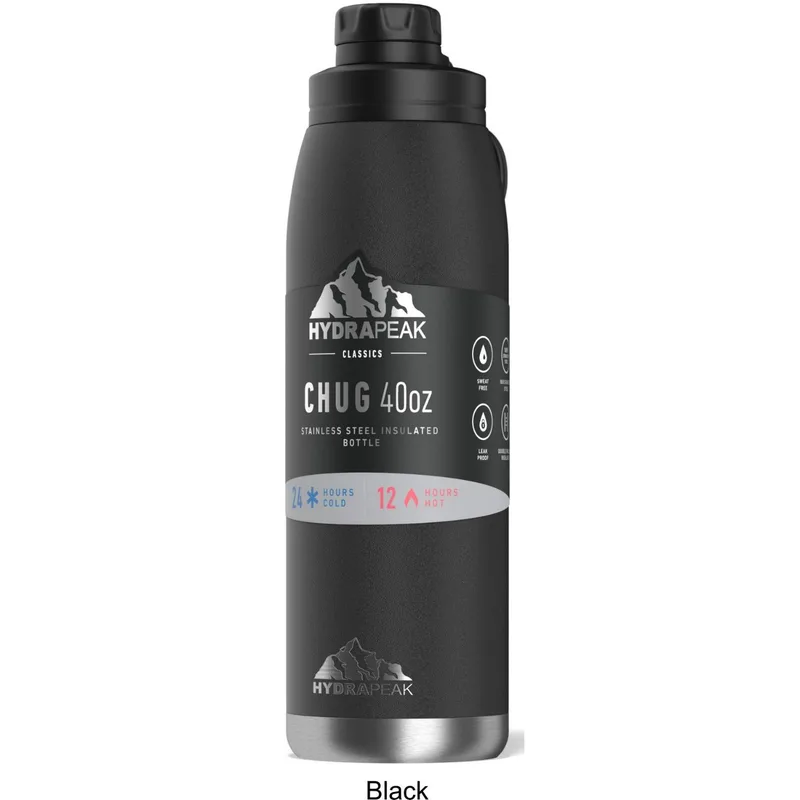40 oz Hydrapeak® Stainless Steel Insulated Water Bottle view 5