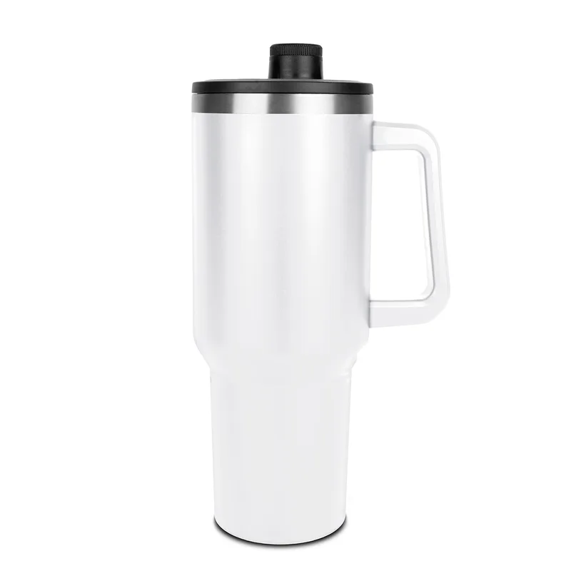 40 Oz. Malden Double Wall Vacuum Seal Mug w/Flexible Straw view 3