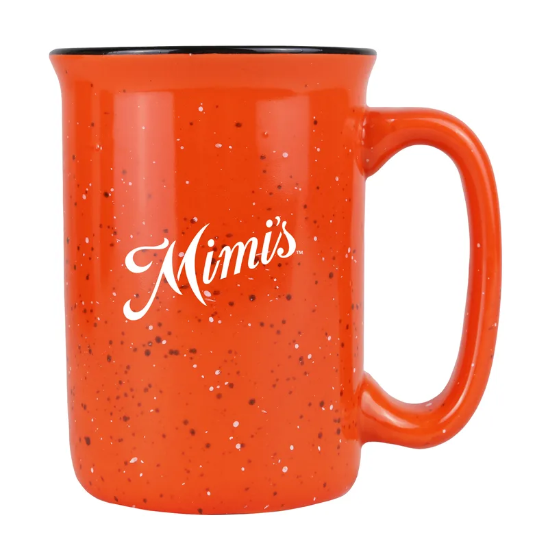 Orange/Black/White Logo Front View