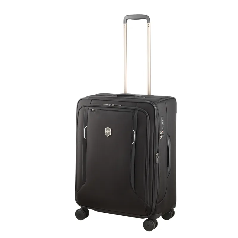 Victorinox Swiss Army Corporate Gifts Wt 6.0 Medium Ss Upright Luggage Black