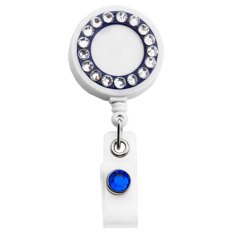 Bling Ring Retractable Badge Reel view 2