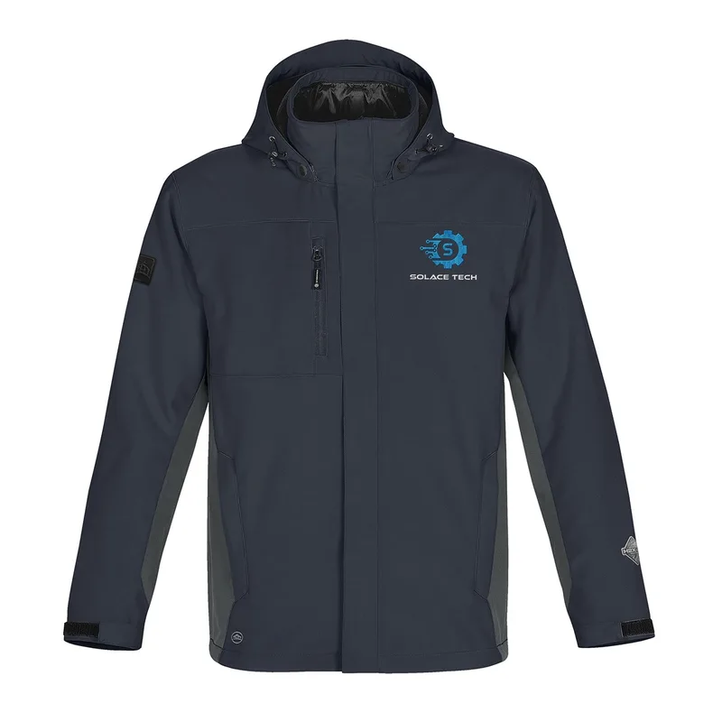 SSJ1 NAVY GRANITE Embroidery